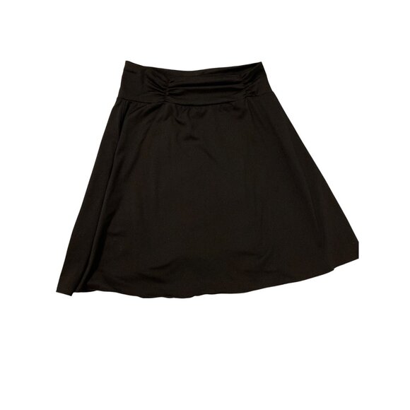 Tranquility Black A-Line Skirt S Stretch Waistband, Pull on - Picture 1 of 6
